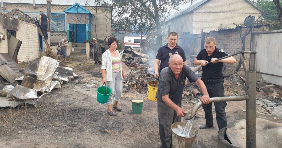 пожежа луганщина