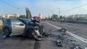 Последствия ДТП в Киеве