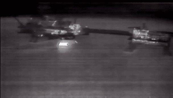 Ураження зони газотурбінної установки платформи / © СБУ