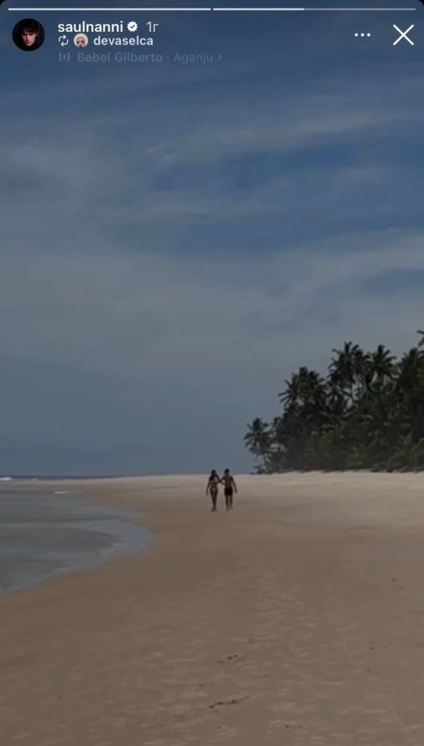 Дева Кассель с бойфрендом / © instagram.com/saulnanni