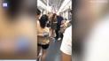 Китаец спас девушку от извращенца в метро, который заглядывал под юбку