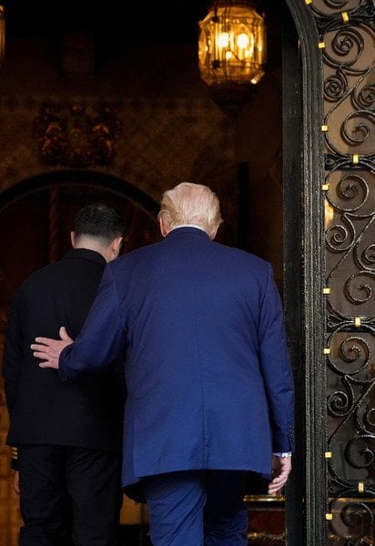 Зеленский и Трамп