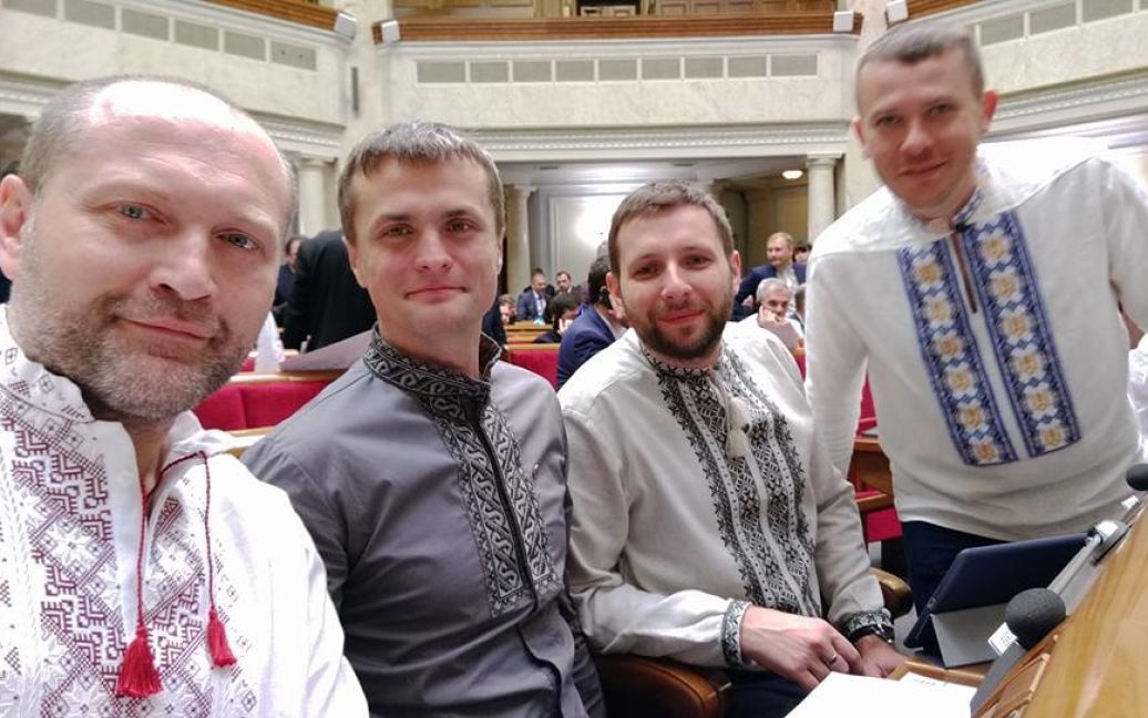 Слева направо: Борислав Береза, Игорь Луценко, Владимир Парасюк и Иван Крулько. / © Борислав Береза / Facebook