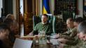 Президент Володимир Зеленський провів нараду з військовими та урядовцями 1 квітня