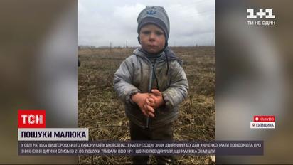 Новини України: у Київській області знайшли 2-річного хлопчика, який зник напередодні