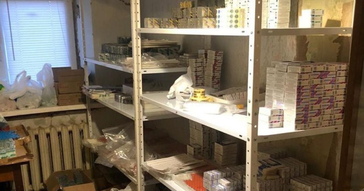 В Киеве разоблачили масштабную схему сбыта фальсифицированных лекарств