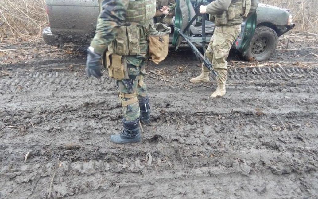 Бойовики двічі атакували позиції батальйону "Азов" біля села Гранітне. / © facebook.com/azov.batalion