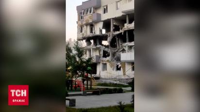 В Буче начал сыпаться дом, в который попали российские оккупанты