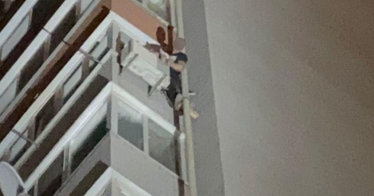 Переймався за кохану: у Дніпрі чоловік газопроводом ліз на 16-й поверх, бо консьєржка не пропустила