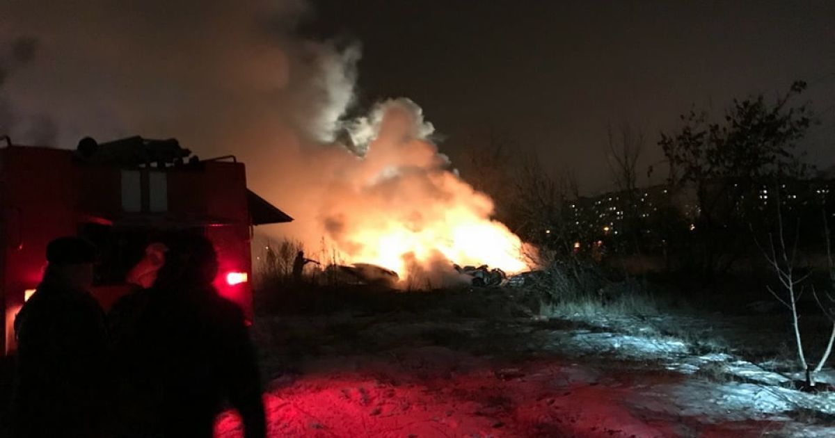 гелікоптер упав у Кременчуці_2 / © Управление ГСЧС в Полтавской области
