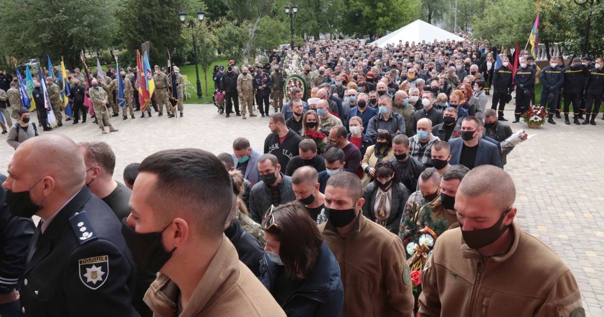 Прощання із комбатом Сергієм Губановим