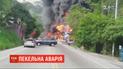 Неподалік столиці Гондурасу вантажівка з пальним врізалася в будинок