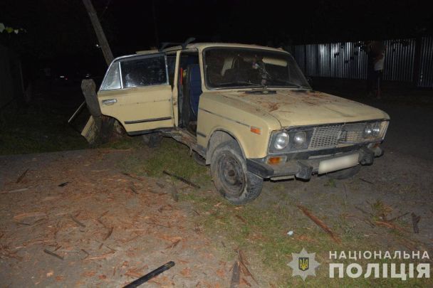 Разбит автомобиль виновника смертельной аварии / Фото: Национальная полиция Закарпатской области