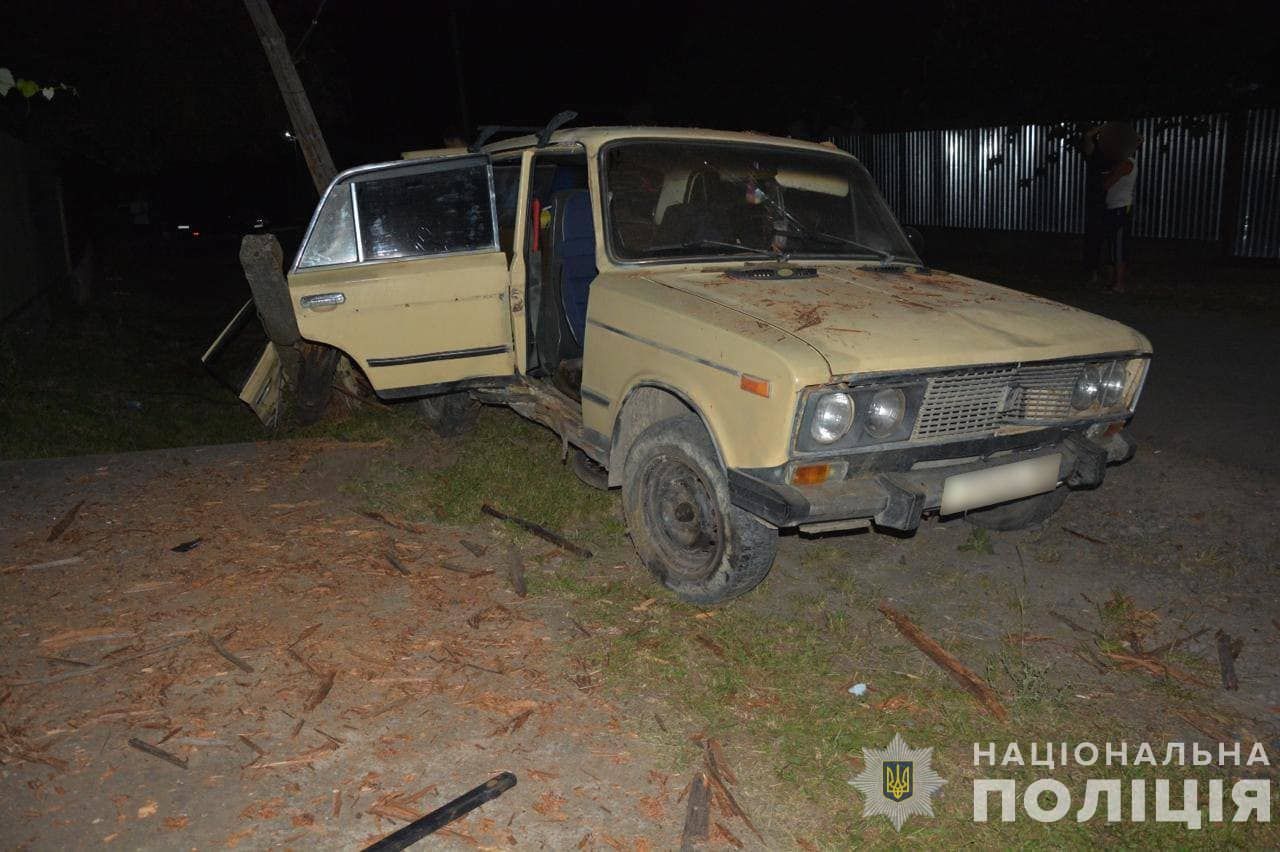 Розбита автівка винуватця смертельної аварії / Фото: Національна поліція Закарпатської області / ©