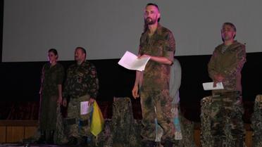 У Києві показали виставу про Іловайськ / © Радіо Свобода