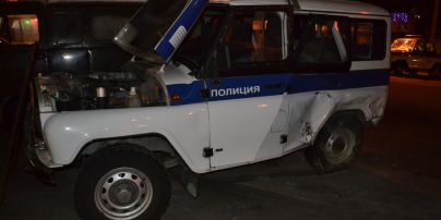 В Дагестане подорвали два полицейских автомобиля