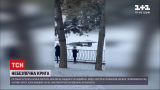 В Одессе несколько школьников едва не утонули в ледяной воде во время катания на коньках