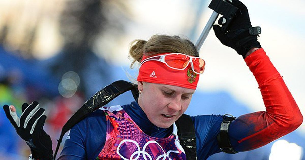 "Выброшу на помойку" - дисквалифицированная российская биатлонистка отказалась отдавать медаль Олимпиады