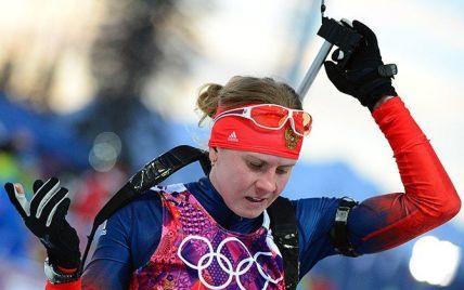 "Викину на смітник" - дискваліфікована російська біатлоністка відмовилася віддавати медаль Олімпіади