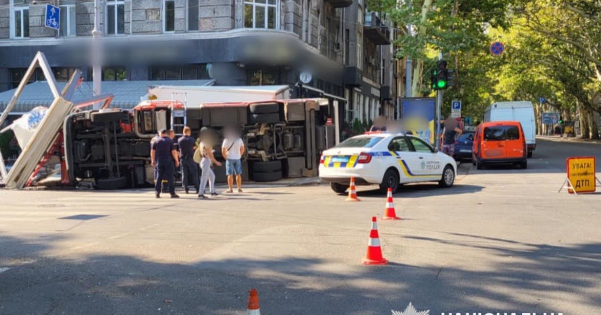 ДТП у Одесі / Головне управління Національної поліції в Одеській області.