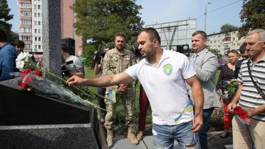 На церемонії відкриття були присутні українські бійці. / © УНІАН