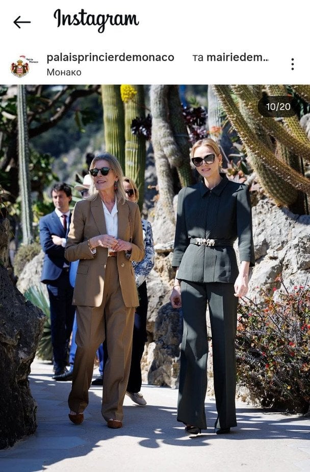 Принцеса Кароліна та княгиня Шарлін / © Instagram княжої родини Монако