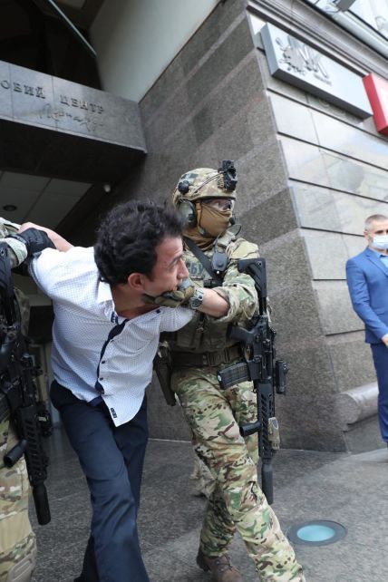 Блеф про бомбу та психоблік: найголовніше про спецоперацію із затримання "терориста" в банку в Києві