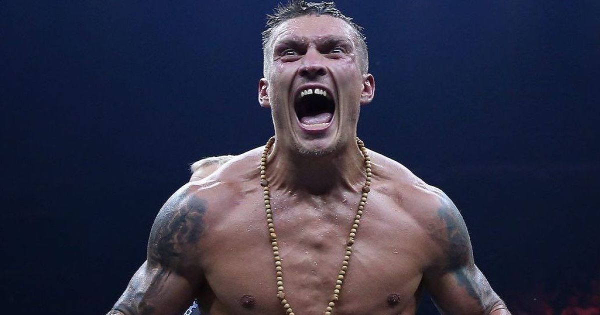 Усик бросил вызов британскому чемпиону