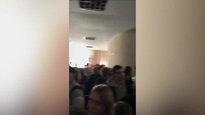 Студенти КНУ Шевченка не змогли потрапити в укриття під час повітряної тривоги - соцмережі