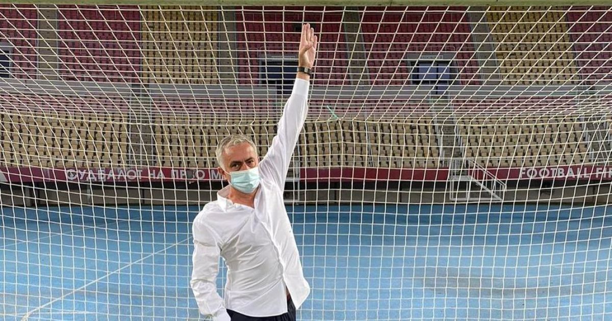 Жозе Моурінью і ворота / instagram.com/josemourinho