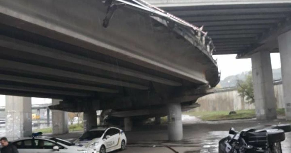 ДТП на Видубичах_2 / © facebook.com/dtp.kiev.ua