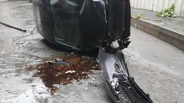 ДТП на Видубичах_1 / © facebook.com/dtp.kiev.ua