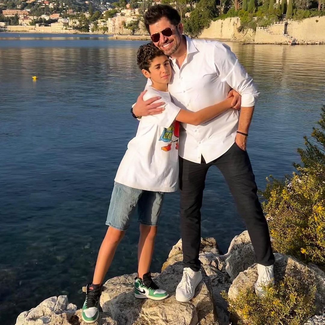 Андрей Джеджула с сыном / © instagram.com/djedjula
