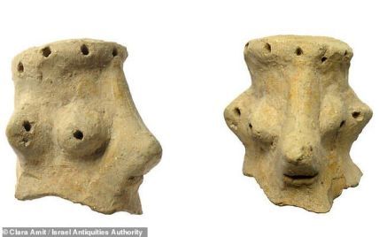 Знайдені в Ізраїлі глиняні голови можуть бути найбільш раннім зображенням обличчя Бога