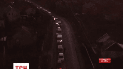 Украинско-польские пункты пропуска на Львовщине забиты машинами