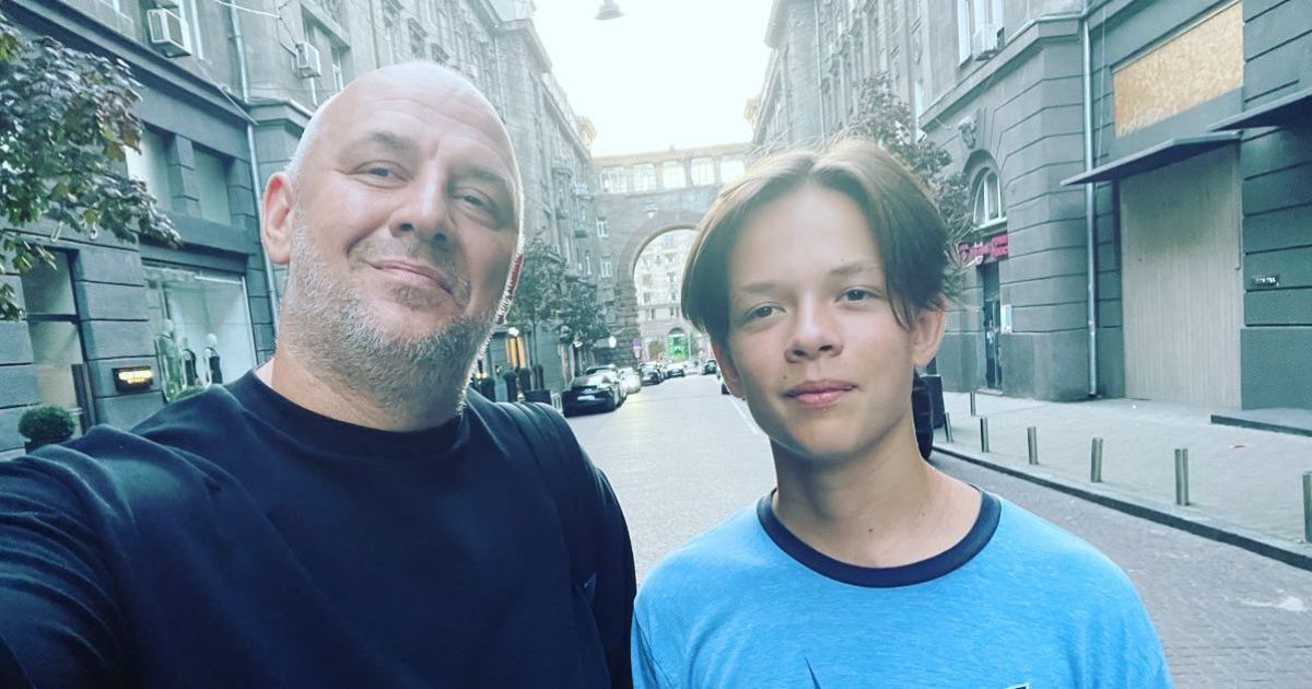 Потап с сыном