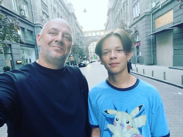Потап з сином / © instagram.com/realpotap