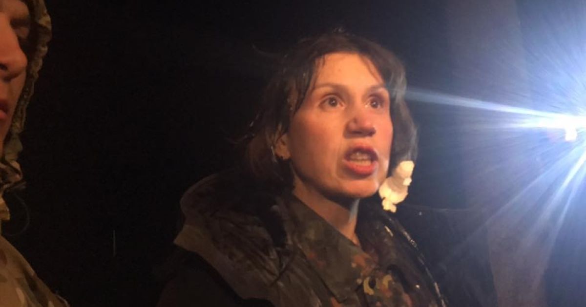 Блокадники забросали Татьяну Чорновол яйцами