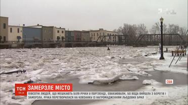 Ледяные пробки: природное явление сковало самую длинную в США реку