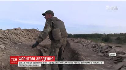 Зі штабу АТО повідомляють про активізацію бойовиків