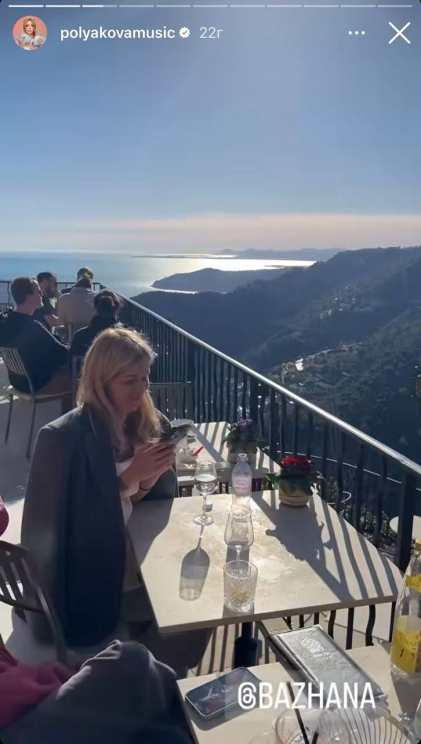 Оля Полякова с дочерью Машей на отдыхе / © instagram.com/polyakovamusic