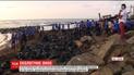 Возле столицы Шри-Ланки в море вылилось 25 тонн нефти