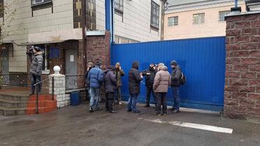 Активісти блокують Лук'янівське СІЗО_2 / © Фото Івана Гребенюка/ТСН