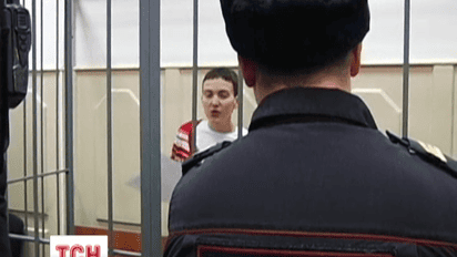 Надія Савченко знову протестує