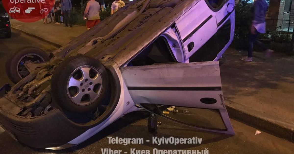 ДТП,аварія,Київ_7 / © Facebook/Киев Оперативный