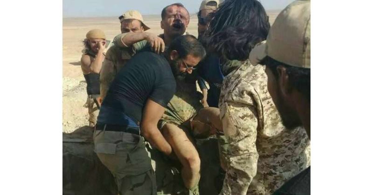 Захоплений у полон сирійський пілот_2 / © orient-news.net