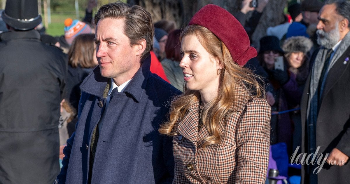 Принцеса Беатріс та Едоардо Мапеллі-Моцці у Сандрінгемі