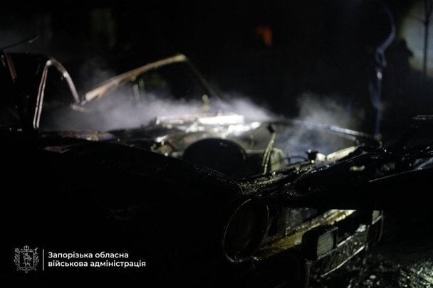 Наслідки атаки на Запоріжжя / © Очільник Запорізької ОВА Іван Федоров