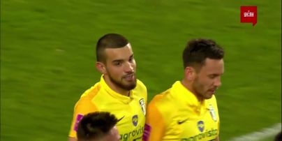 УПЛ | Чемпионат Украины по футболу 2021 | Днепр-1 - Александрия - 0:1. Видео гола Бабогло (19`)