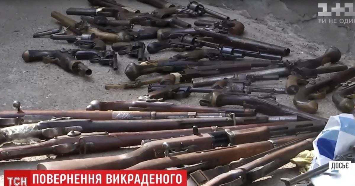 Коллекционер получил испорченное старинное оружие, похищенное по заказу Пшонки и Януковича